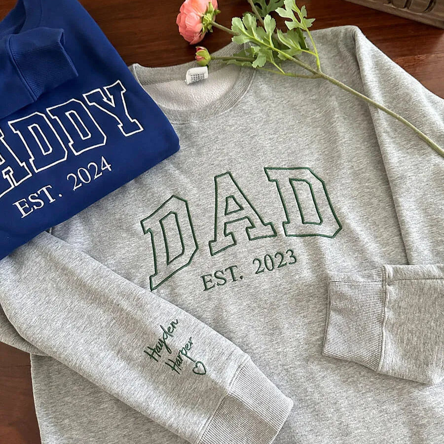 50% OFFš„Custom Dad SweatshirtšHoodie
