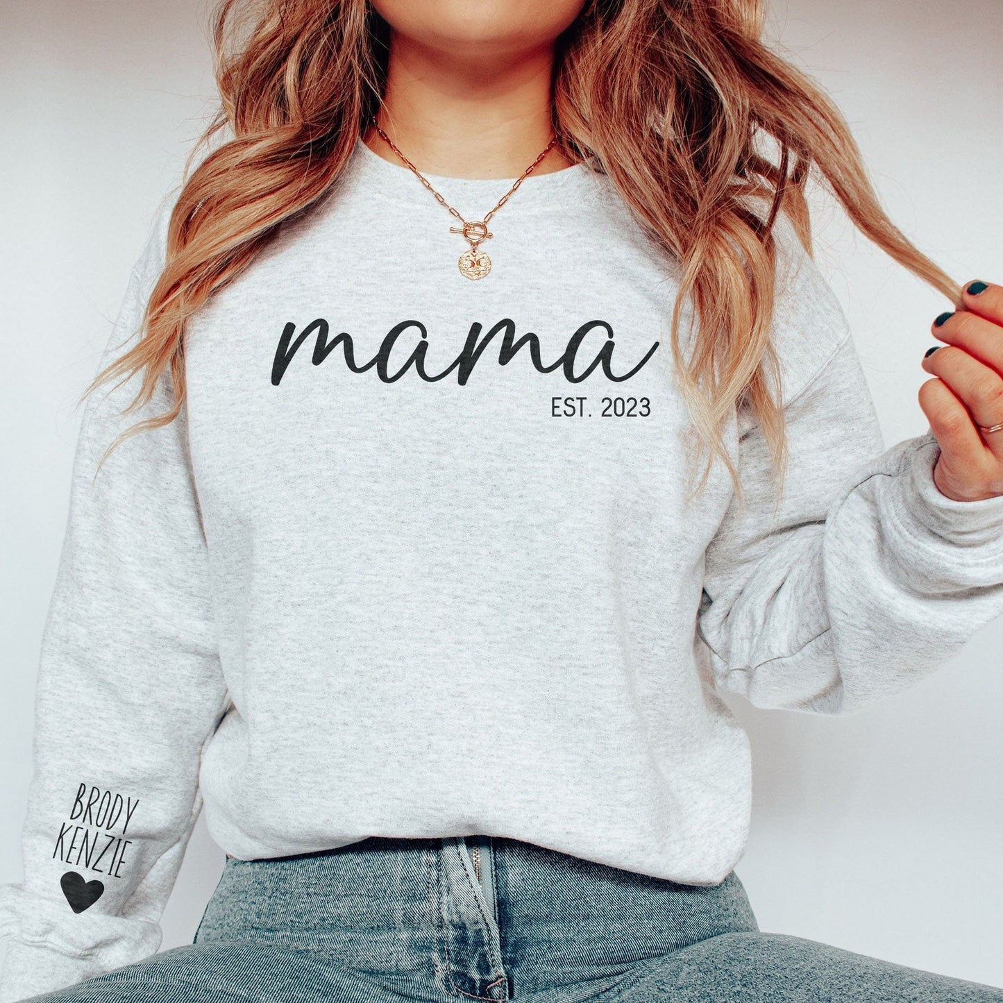 50% OFF💖Personalized Mama Sweatshirt