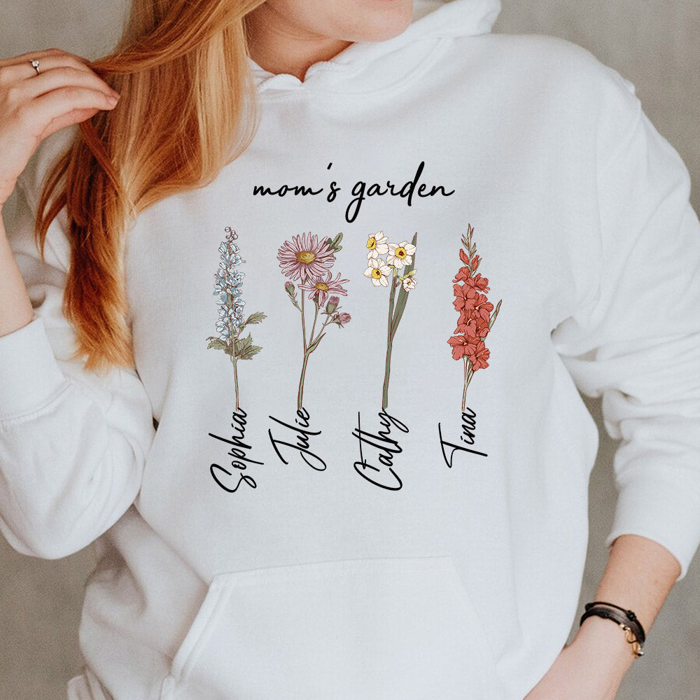 Mama's Garden is Her Children Customized Hoodie Crewneck