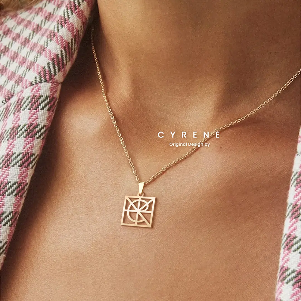 Personalized Unique Name Monogram Necklace