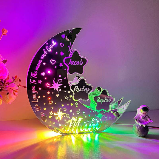 50% OFF🔥Celestial Moon Light Mirror