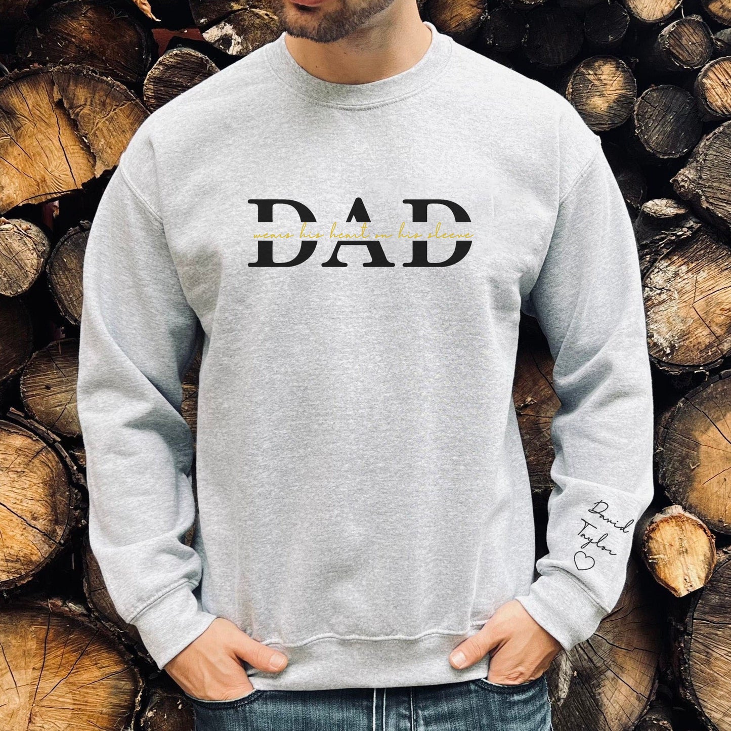 50% OFF🔥Personalized Dad Sweatshirt