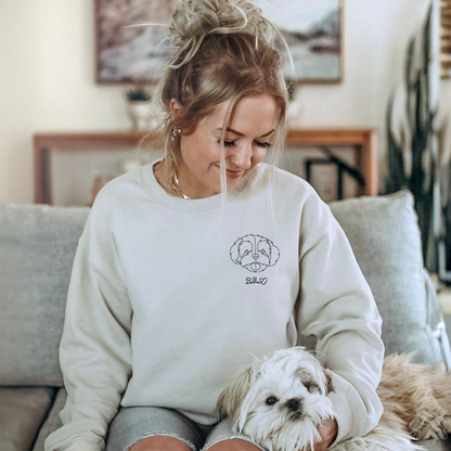 50% OFF🔥CUSTOM LINE DRAWING HOODIE💕SWEATSHIRT