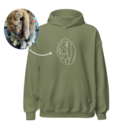 50% OFF🔥CUSTOM LINE DRAWING HOODIE💕SWEATSHIRT