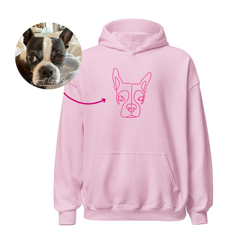 50% OFF🔥CUSTOM LINE DRAWING HOODIE💕SWEATSHIRT